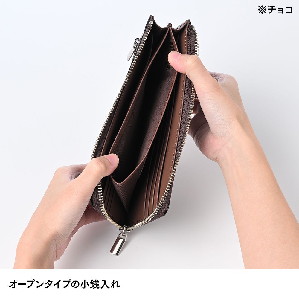 リアルマインド 長財布 PRIMA（プリマ） クロコ型押し L字ファスナー