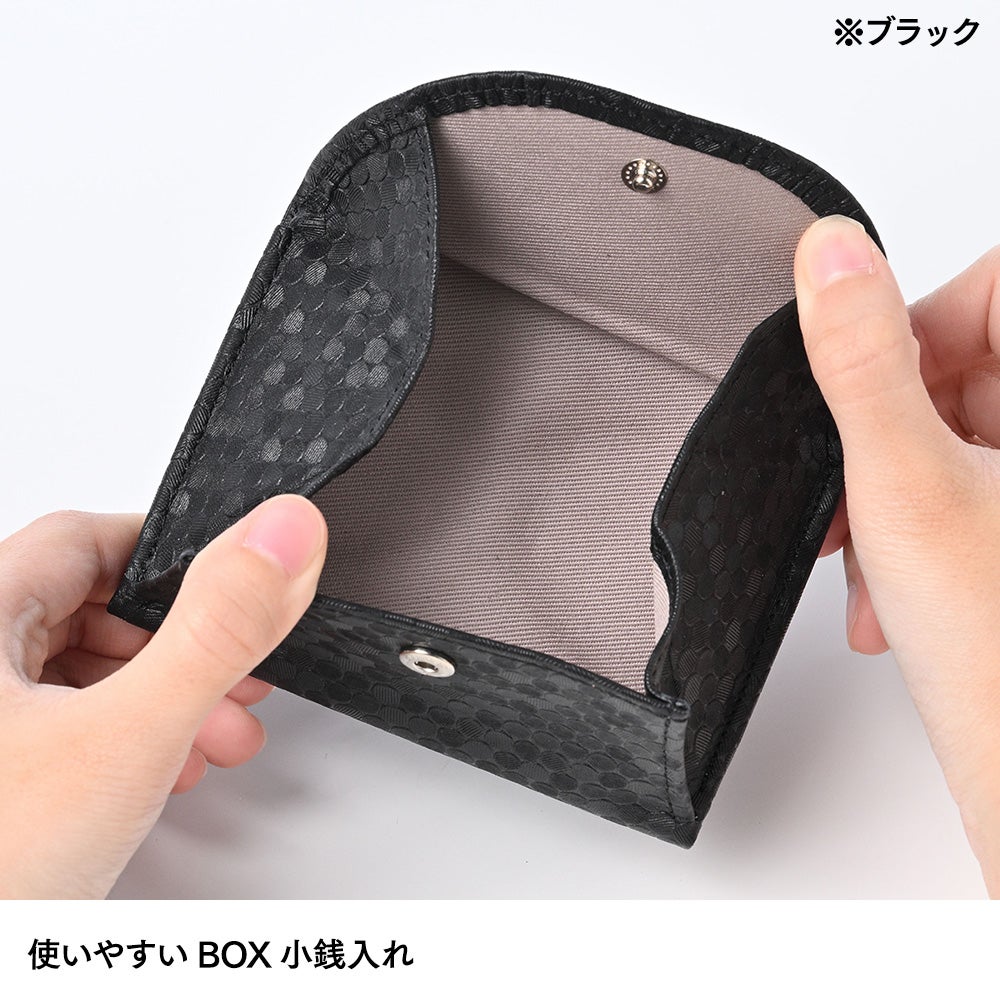 リアルマインド ミニ財布 ECLAT（エクラ） ドット型押し ミニ