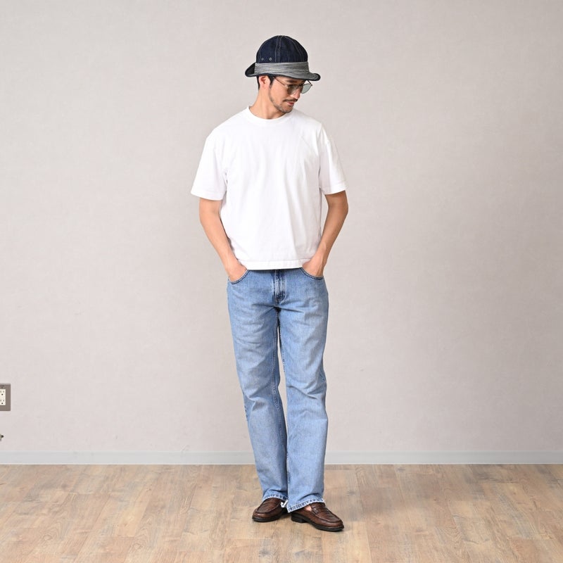 襟立製帽所のキャップ 10oz denim fireman（10oz デニム ファイヤーマン） インディゴ