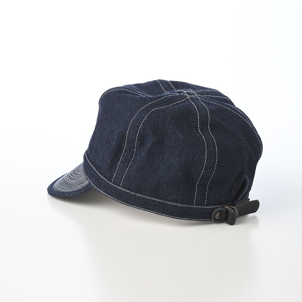 デニムキャップ 襟立製帽所 キャップ 10oz denim cap（10oz デニム キャップ