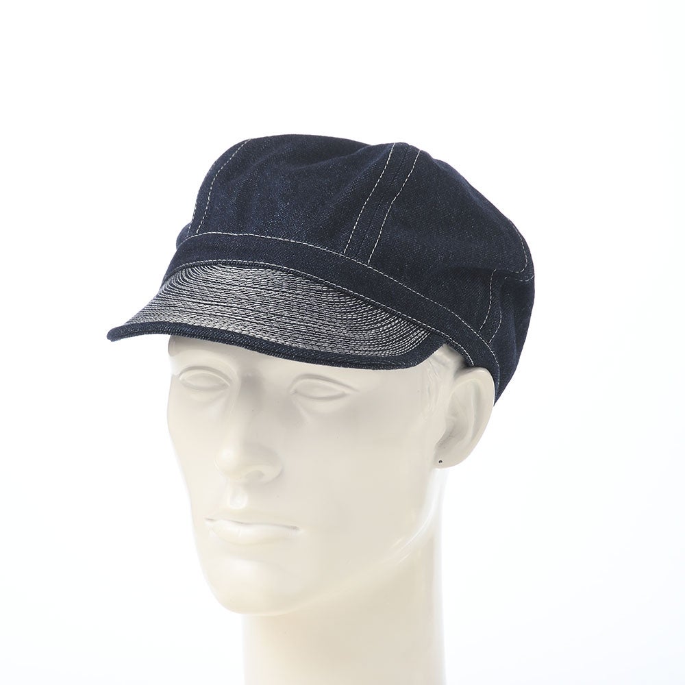 襟立製帽所 キャップ 10oz denim cap（10oz デニム キャップ