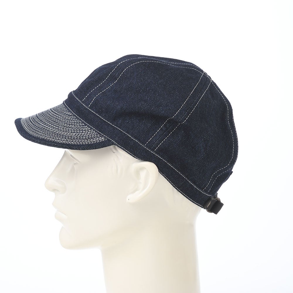 襟立製帽所 キャップ 10oz denim cap（10oz デニム キャップ