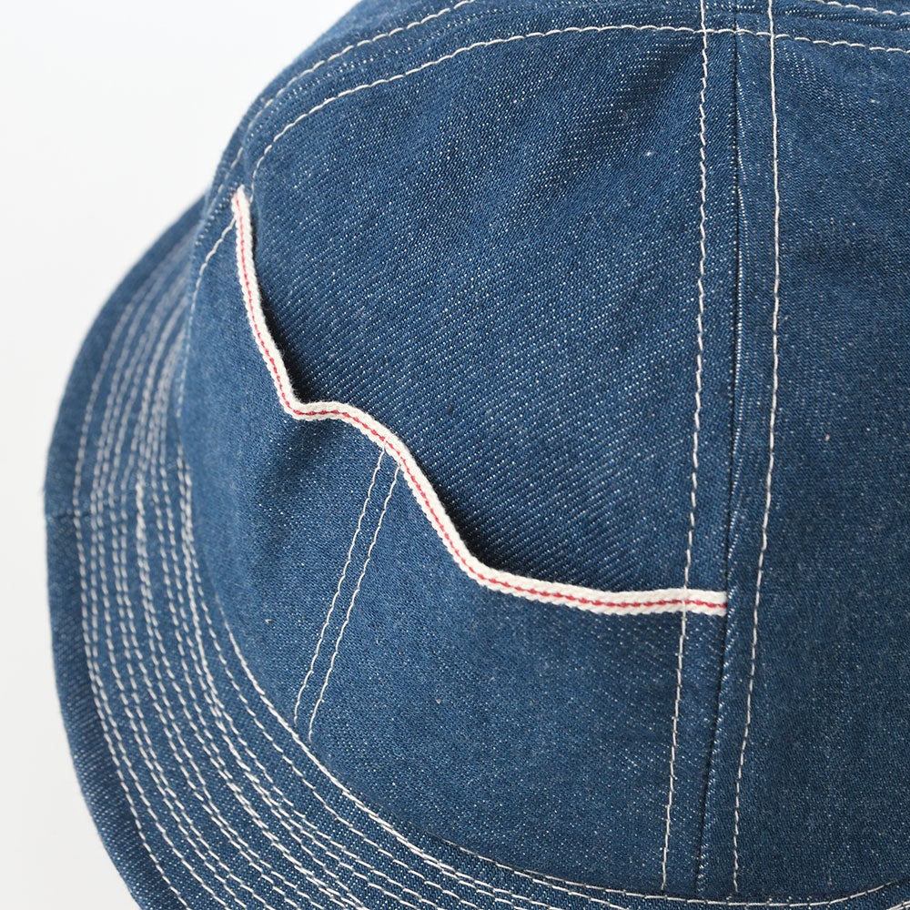 襟立製帽所 メトロハット Selvedge metro hat（セルビッチ メトロ