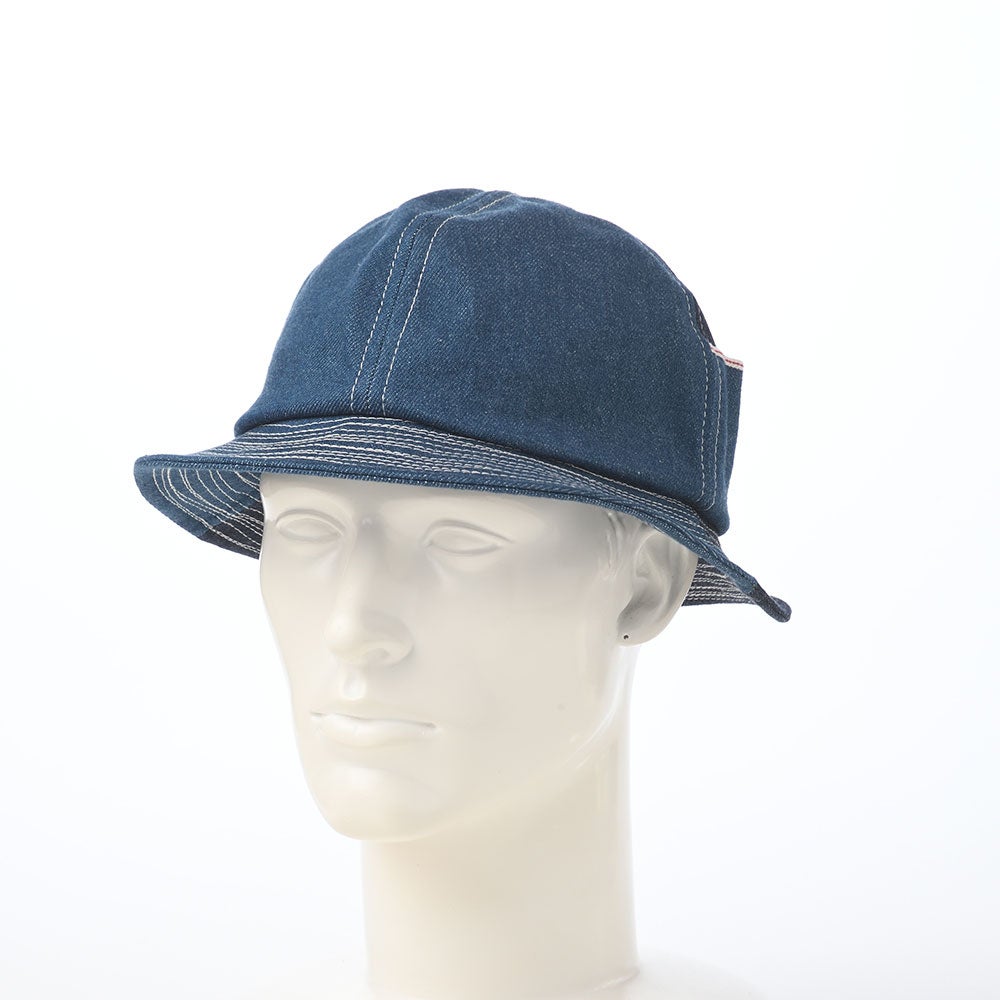 襟立製帽所 メトロハット Selvedge metro hat（セルビッチ メトロ