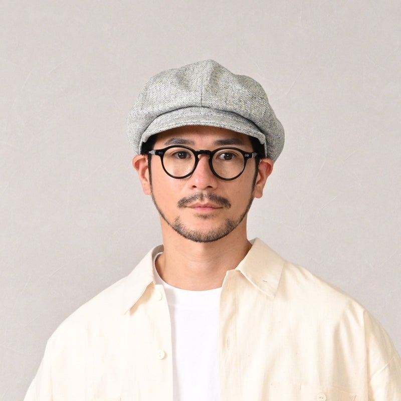 ゴットマンのキャスケット Mason Silk（メイソン シルク） G2698620 ライトグレー