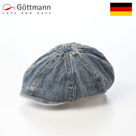 ゴットマンのキャスケット Bradley Vintage Denim（ブラッドリー ヴィンテージデニム） G29922580 デニム