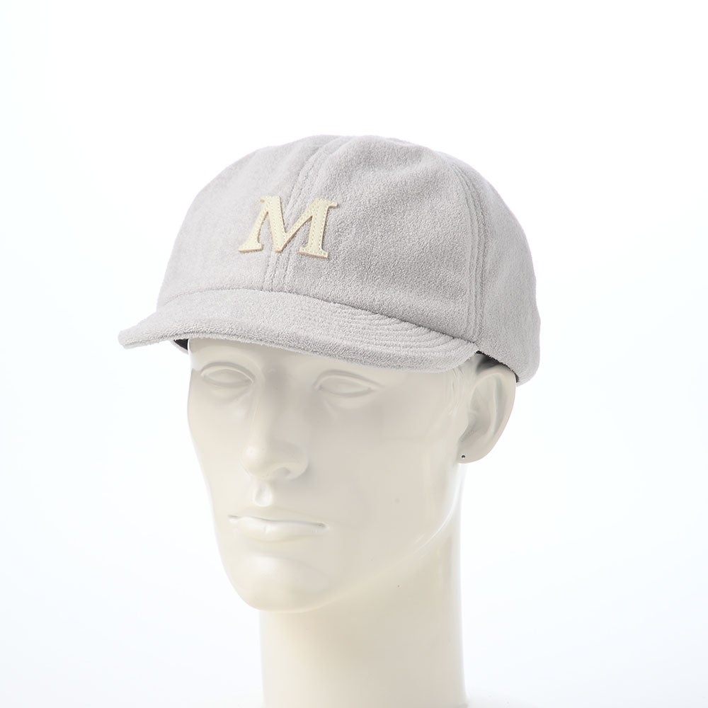 Short brim patch cap（ショートブリム パッチキャップ） シルバー