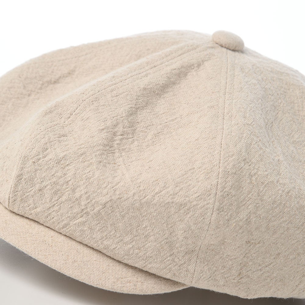 モーノ キャスケット Cotton linen big cashunting（コットンリネン