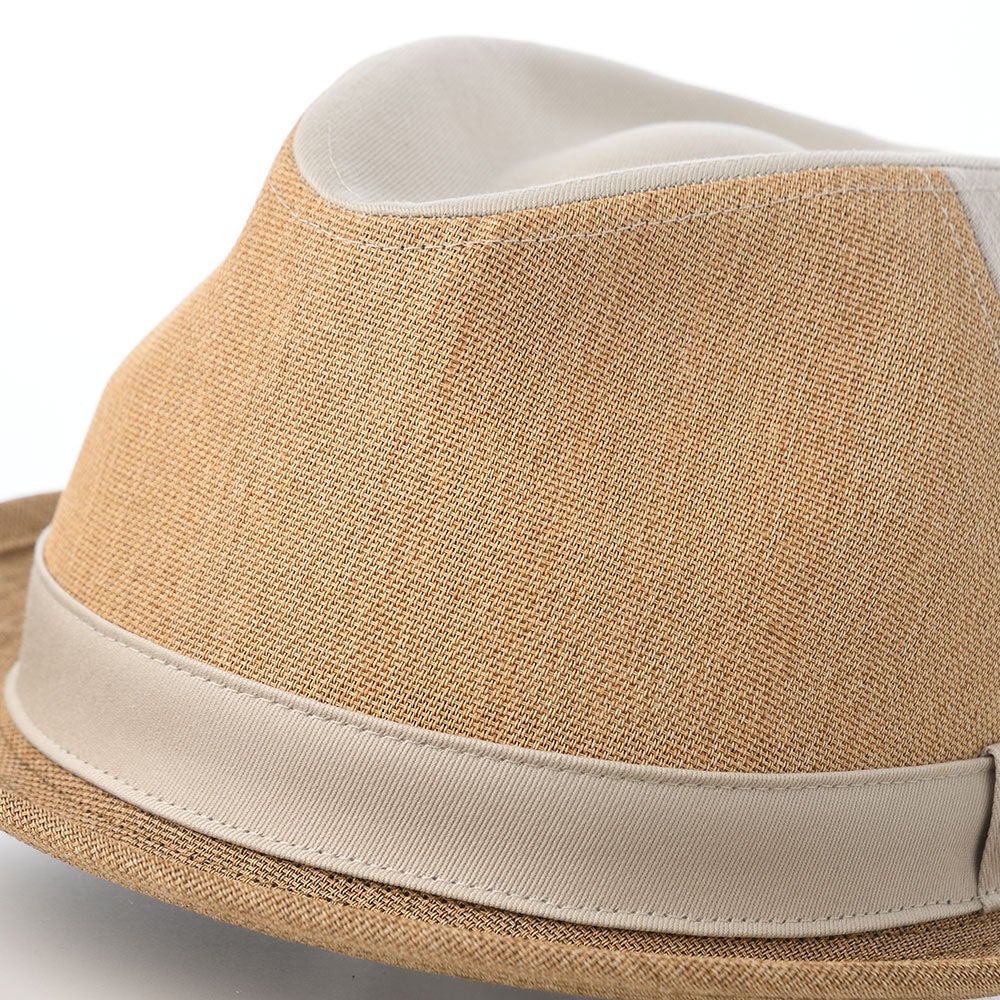 モーノ ソフトハット Paper cloth linen manish（ペーパークロス