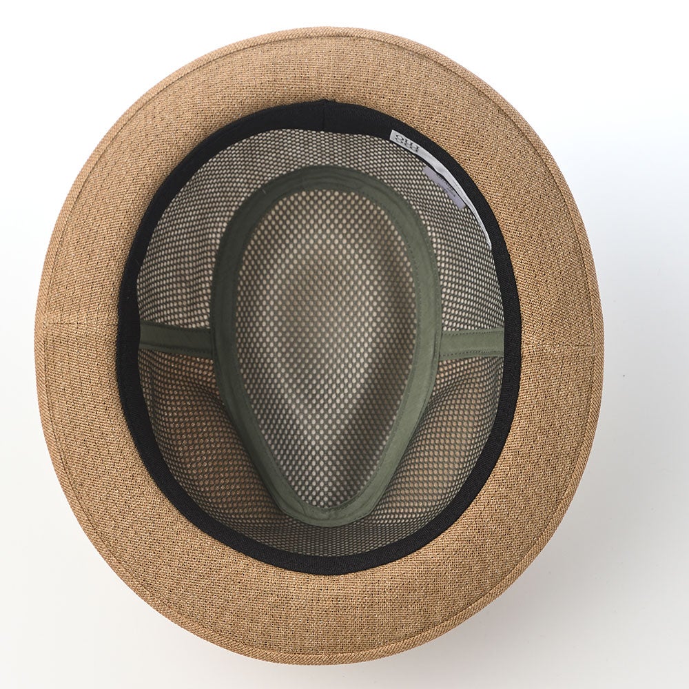 モーノ ソフトハット Paper cloth linen manish（ペーパークロス