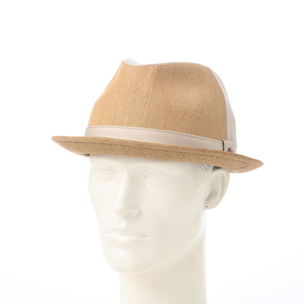 モーノ ソフトハット Paper cloth linen manish（ペーパークロス