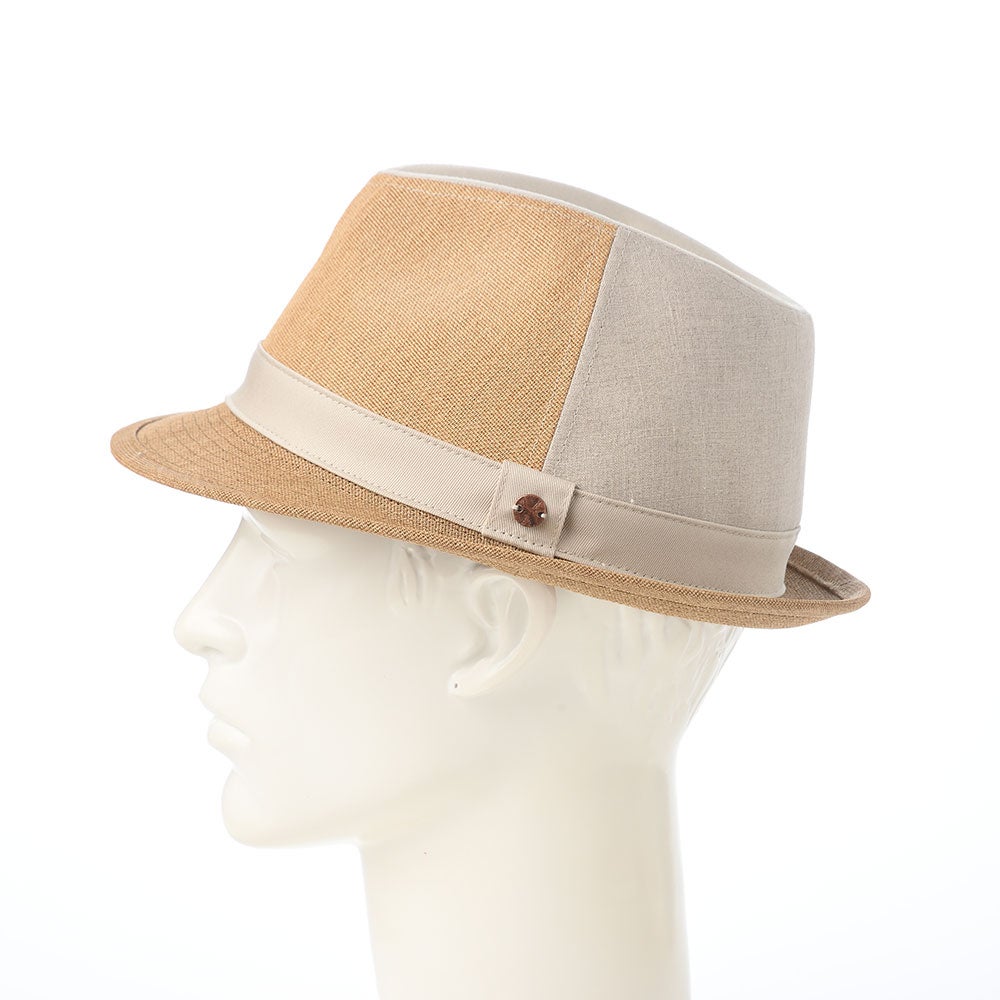 モーノ ソフトハット Paper cloth linen manish（ペーパークロス