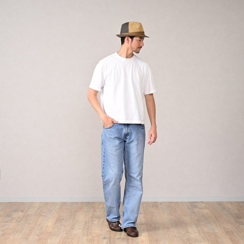 モーノのソフトハット Paper cloth linen ｍanish（ペーパークロス リネン マニッシュ） ブラウン