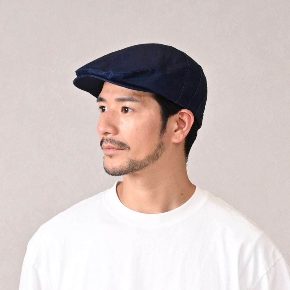 レッター ハンチング Indigo Linen Hunting（インディゴ リネン