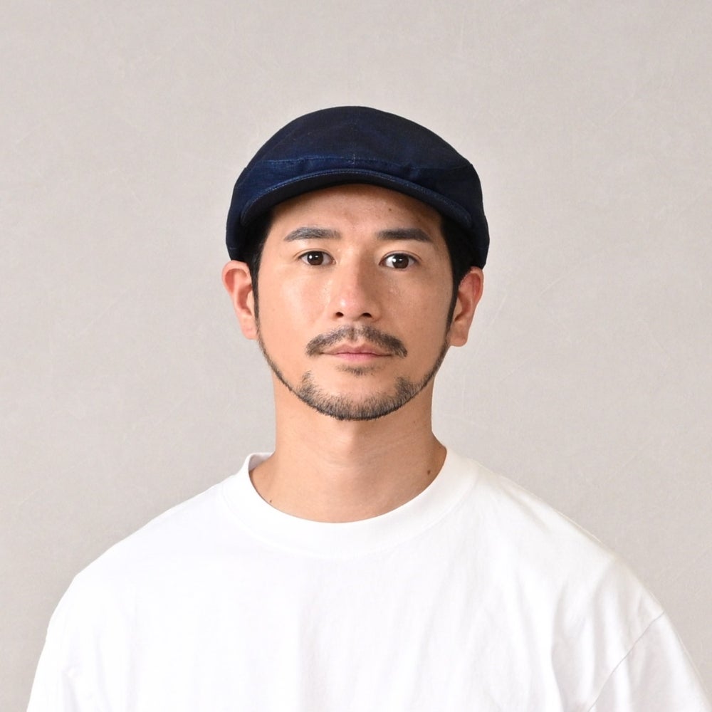 レッター ハンチング Indigo Linen Hunting（インディゴ リネン