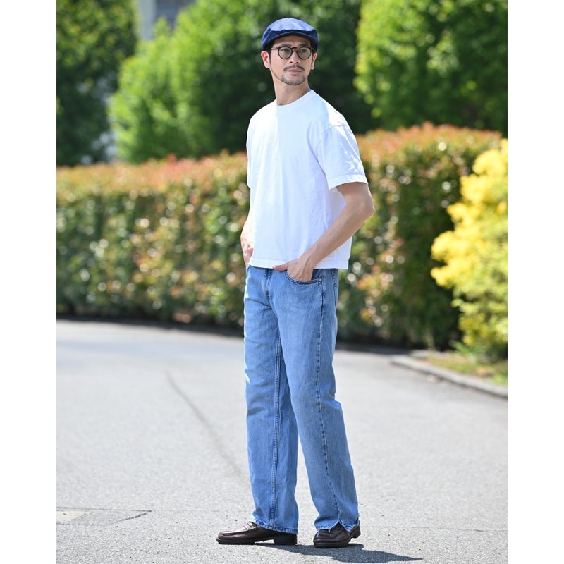 レッターのハンチング Indigo Linen Hunting（インディゴ リネン ハンチング） インディゴ