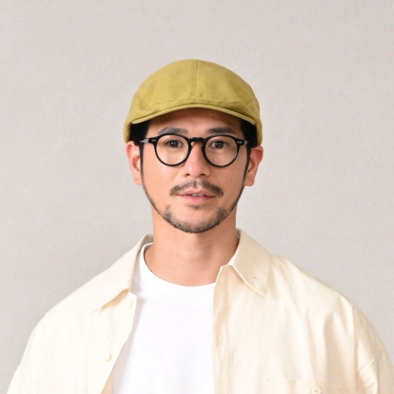 レッターのハンチング Belgian Linen Hunting（ベルギー リネン ハンチング） カーキ
