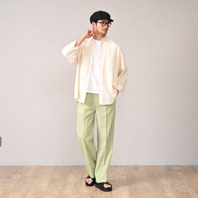 レッターのキャスケット Belgian Linen Cas（ベルギー リネン キャス） ブラック