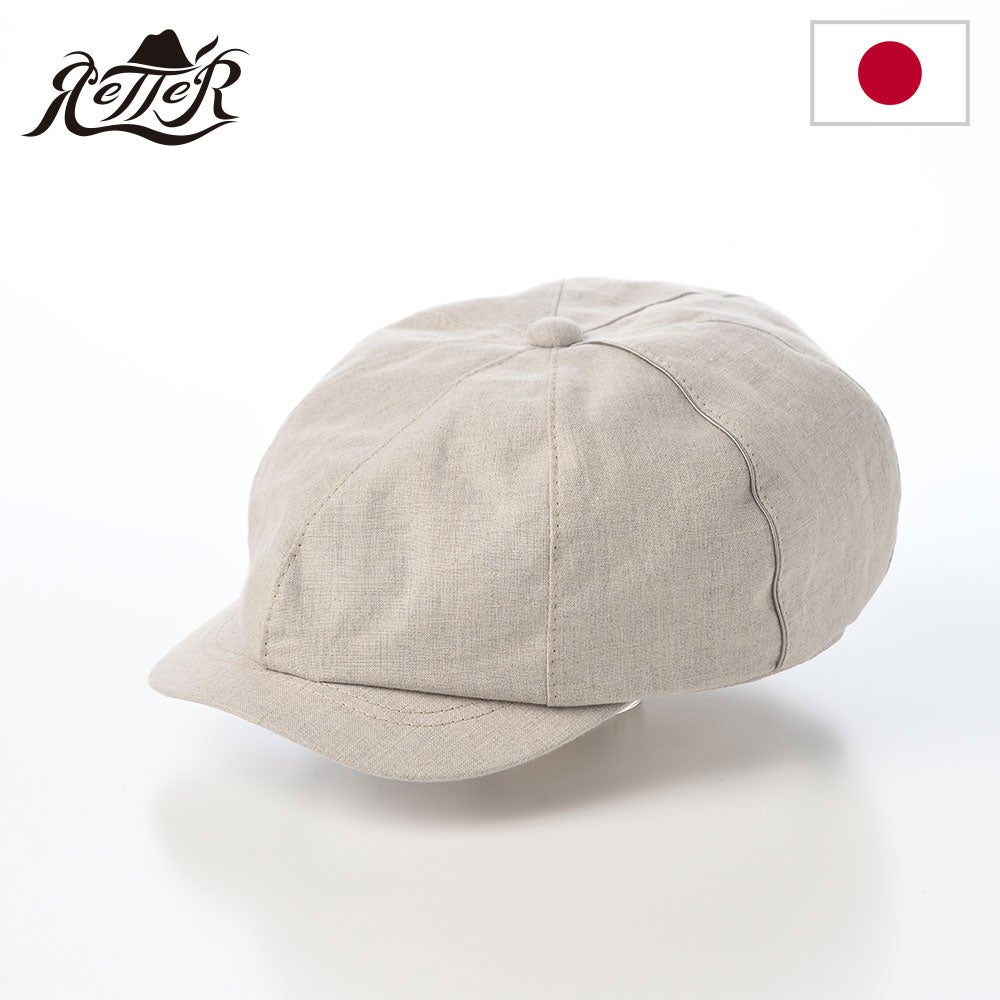 レッター キャスケット Belgian Linen Cas（ベルギー リネン キャス