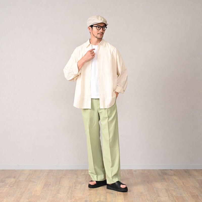 レッターのキャスケット Belgian Linen Cas（ベルギー リネン キャス） ナチュラル