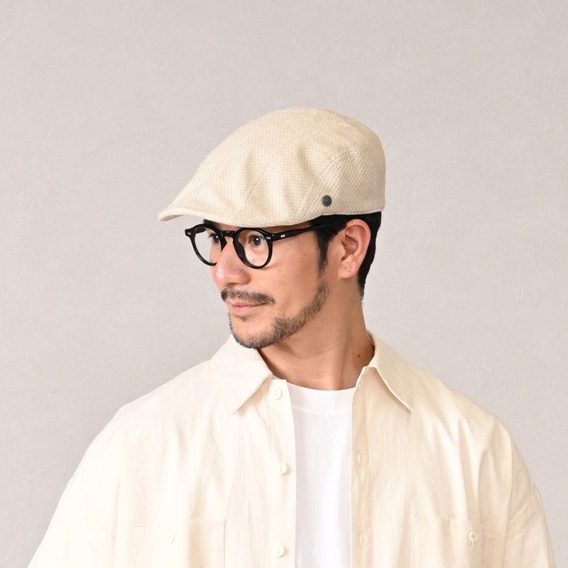 ブガッティのハンチング Linen Mix Hunting（リネンミックスハンチング） 629125 ベージュ