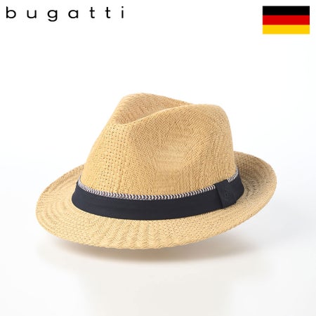 ブガッティのペーパーハット Summer Weave Fedora（サマーウィーブフェドラ） 629018 ナチュラル