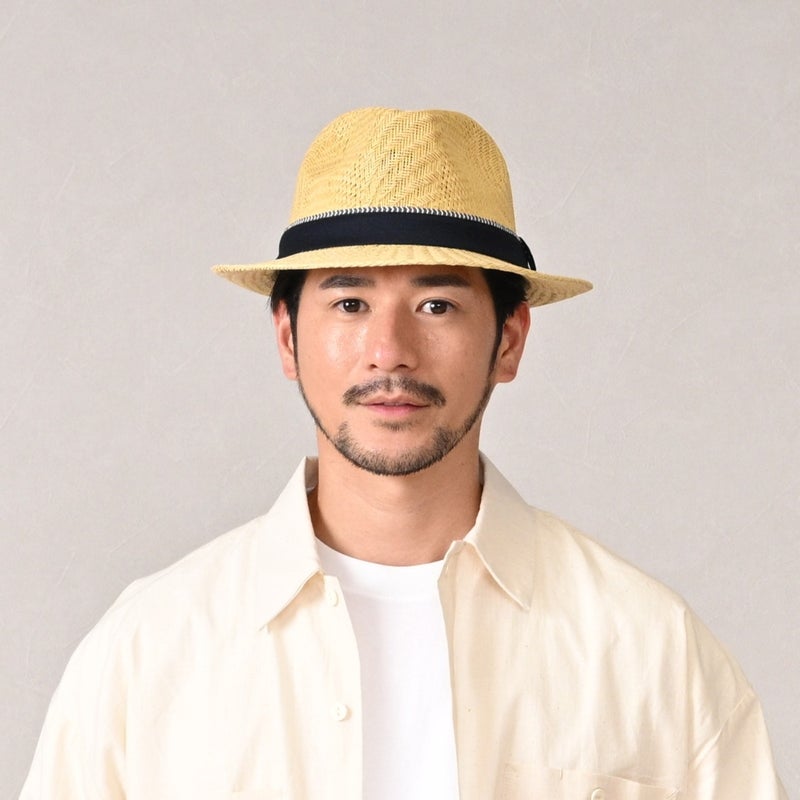 ブガッティのペーパーハット Summer Weave Fedora（サマーウィーブフェドラ） 629018 ナチュラル