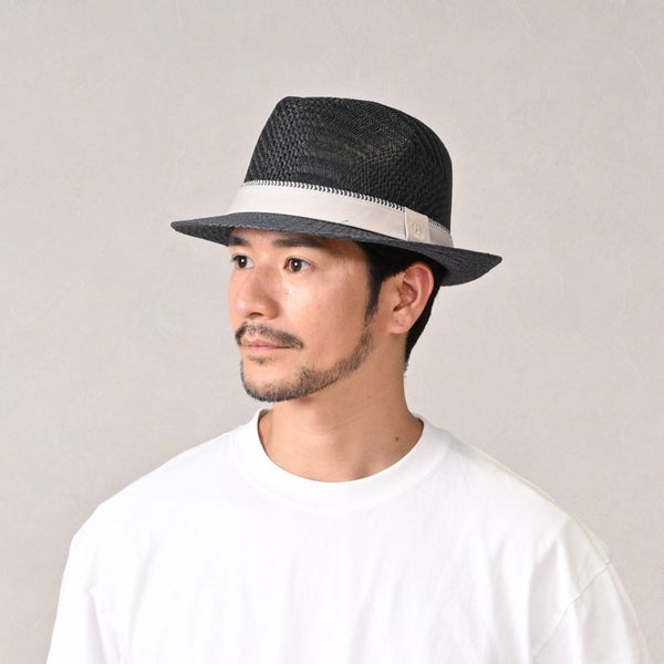 Summer Weave Fedora（サマーウィーブフェドラ） 629018 ダークネイビー