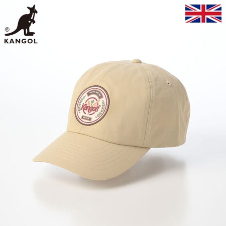 カンゴールのキャップ KANGOLF GOLF CLUB BASEBALL（カンゴルフ ゴルフクラブ ベースボール） ベージュ