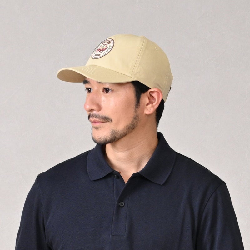 カンゴールのキャップ KANGOLF GOLF CLUB BASEBALL（カンゴルフ ゴルフクラブ ベースボール） ベージュ
