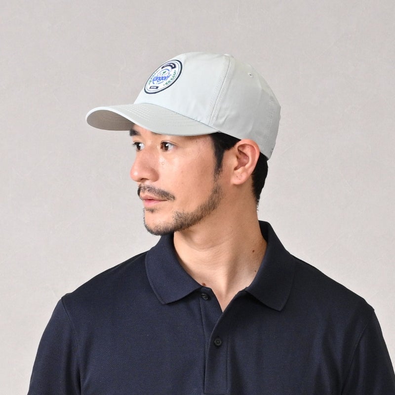 カンゴールのキャップ KANGOLF GOLF CLUB BASEBALL（カンゴルフ ゴルフクラブ ベースボール） ライトグレー