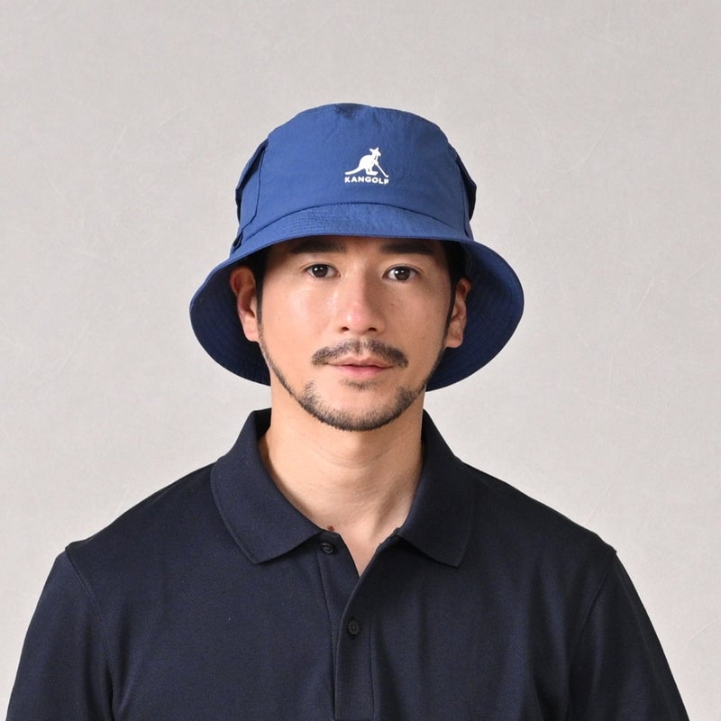 カンゴールのバケットハット KANGOLF LAHINCH（カンゴルフ ラヒンチ） ブルー