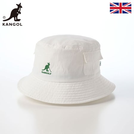 カンゴールのバケットハット KANGOLF LAHINCH（カンゴルフ ラヒンチ） ホワイト