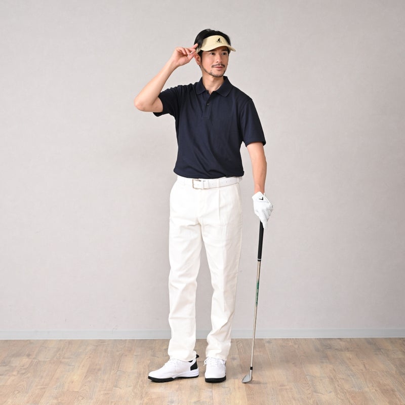 カンゴールのサンバイザー KANGOLF SPORT VISOR（カンゴルフ スポーツ バイザー） ベージュ