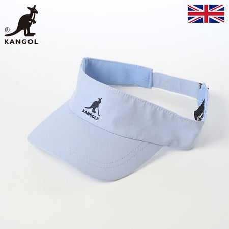 カンゴールのサンバイザー KANGOLF SPORT VISOR（カンゴルフ スポーツ バイザー） ライトブルー
