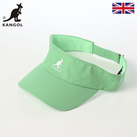 カンゴールのサンバイザー KANGOLF SPORT VISOR（カンゴルフ スポーツ バイザー） ライトグリーン