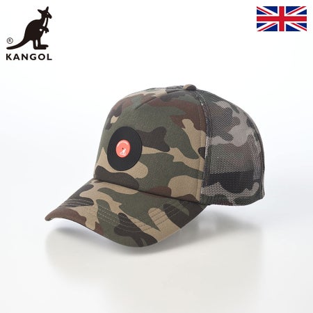 カンゴールのキャップ KANGOLF RECORD TRUCKER（カンゴルフ レコード トラッカー） カモフラージュ