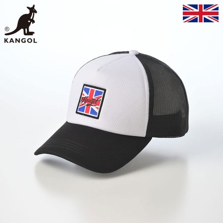 カンゴールのキャップ KANGOLF HERITAGE TRUCKER（カンゴルフ ヘリテージ トラッカー） ブラック
