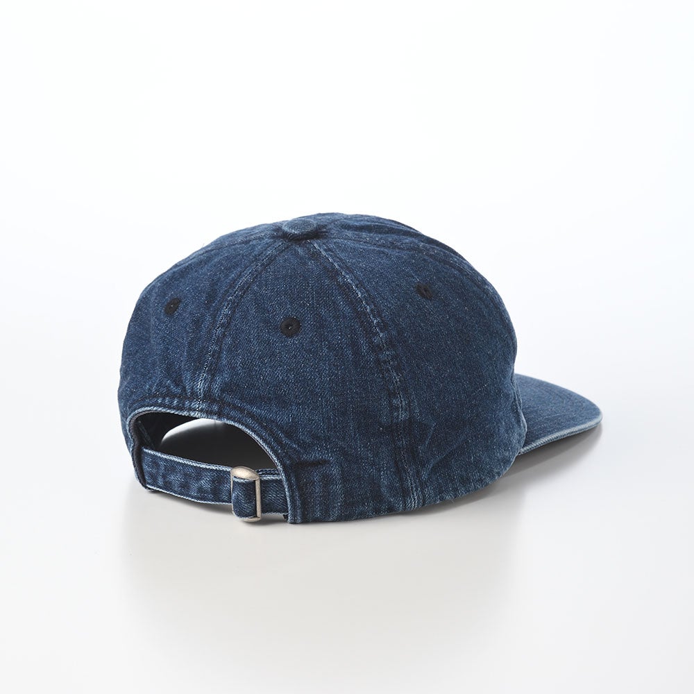 ショット キャップ VINTAGE DENIM STEMCIL LOGO 6P CAP（ヴィンテージ