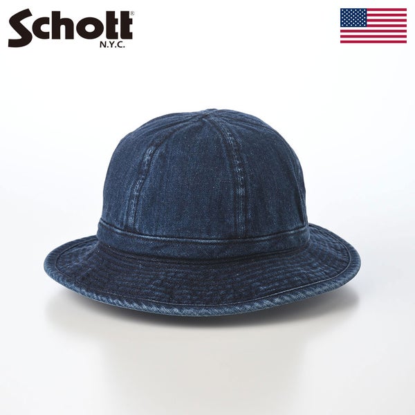 VINTAGE DENIM STEMCIL LOGO METRO HAT（ヴィンテージデニム ステンシルロゴ メトロハット） SC146 ブルー