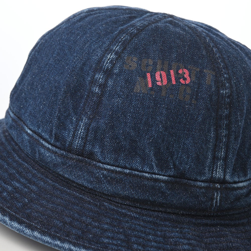 VINTAGE DENIM STEMCIL LOGO METRO HAT（ヴィンテージデニム