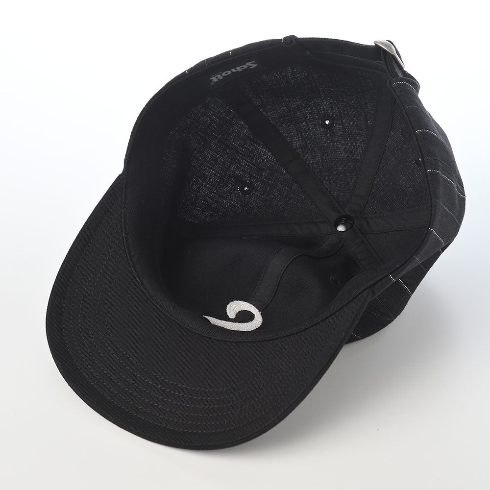 ショット キャップ LINEN MIX STRIPE CAP（リネンミックス ストライプ