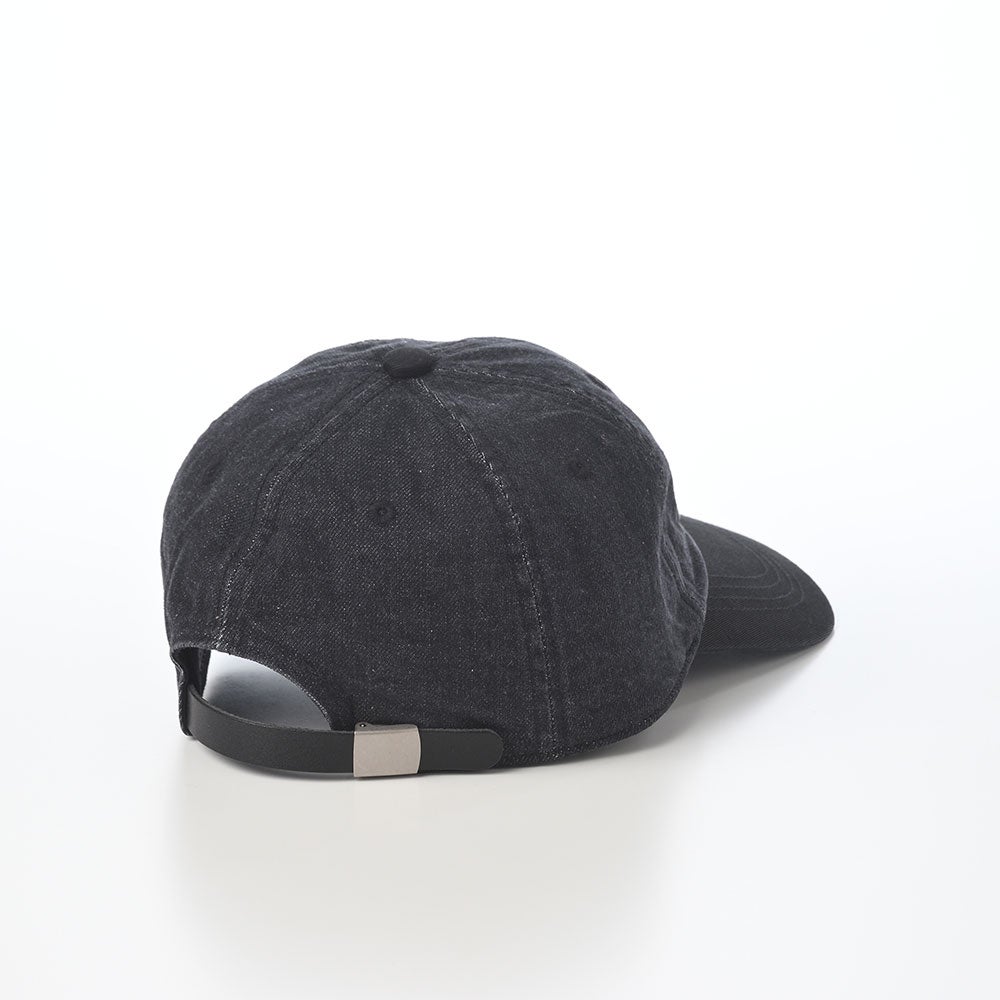 ショット キャップ AGED DENIM EMB 6P CAP（エイジドデニム エンブロイ