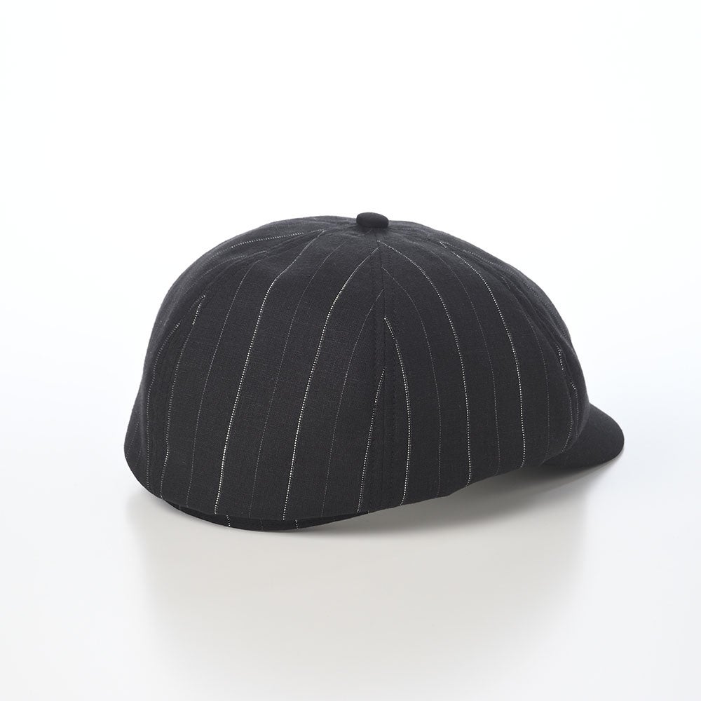ショット キャスケット LINEN MIX STRIPE CASQUETTE（リネンミックス