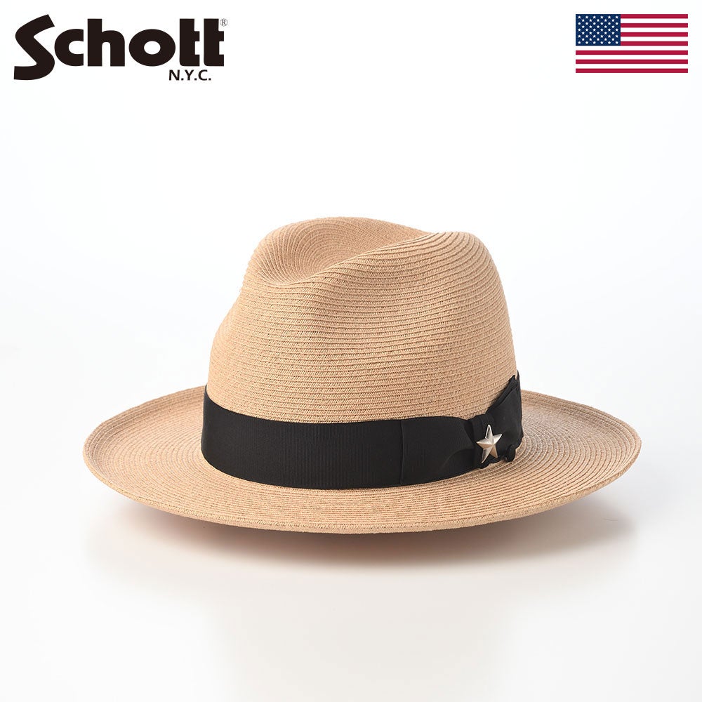 ショット ブレードハット ONE STAR RAFFIA BRAID HAT（ワンスター