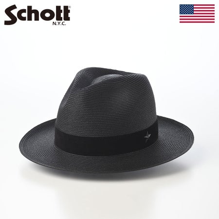 ショットのブレードハット ONE STAR BRAID HAT（ワンスター ブレード ハット） SC166 ブラック