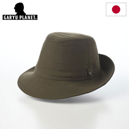 ガリュープラネットのソフトハット Rollable Rain Hat（ローラブル レインハット）858 カーキ