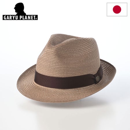 ガリュープラネットのブレードハット Linen Braid Hat（リネン ブレードハット）860 モカ