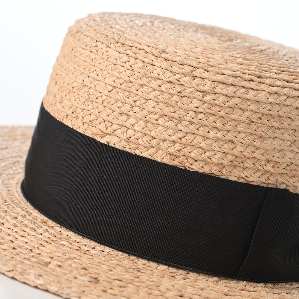 ステットソン カンカン帽 RAFFIA BRAID KANKAN HAT（ラフィアブレード
