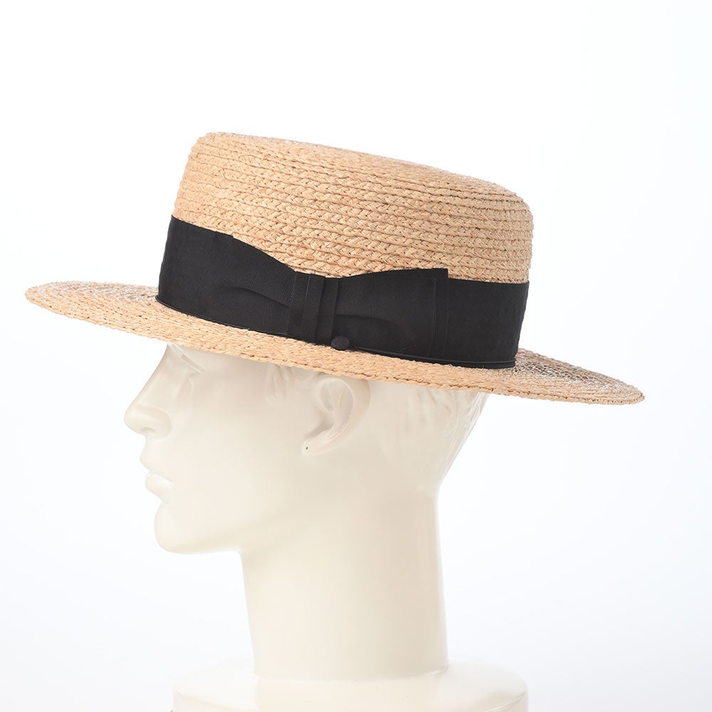 ステットソン カンカン帽 RAFFIA BRAID KANKAN HAT（ラフィアブレード